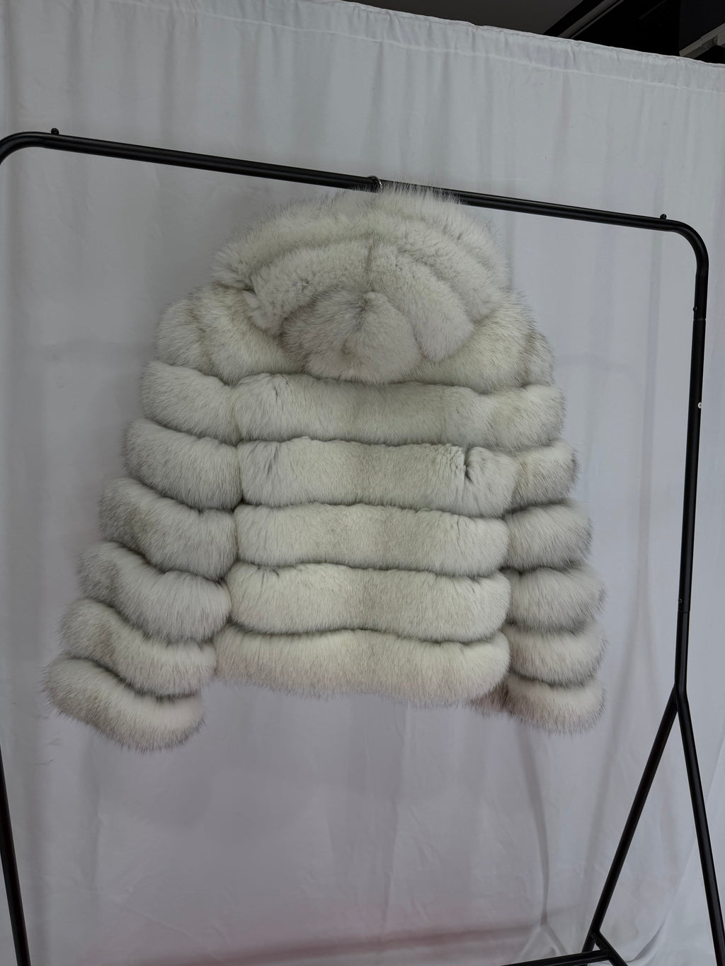 Arctic Royal White Fur Coat