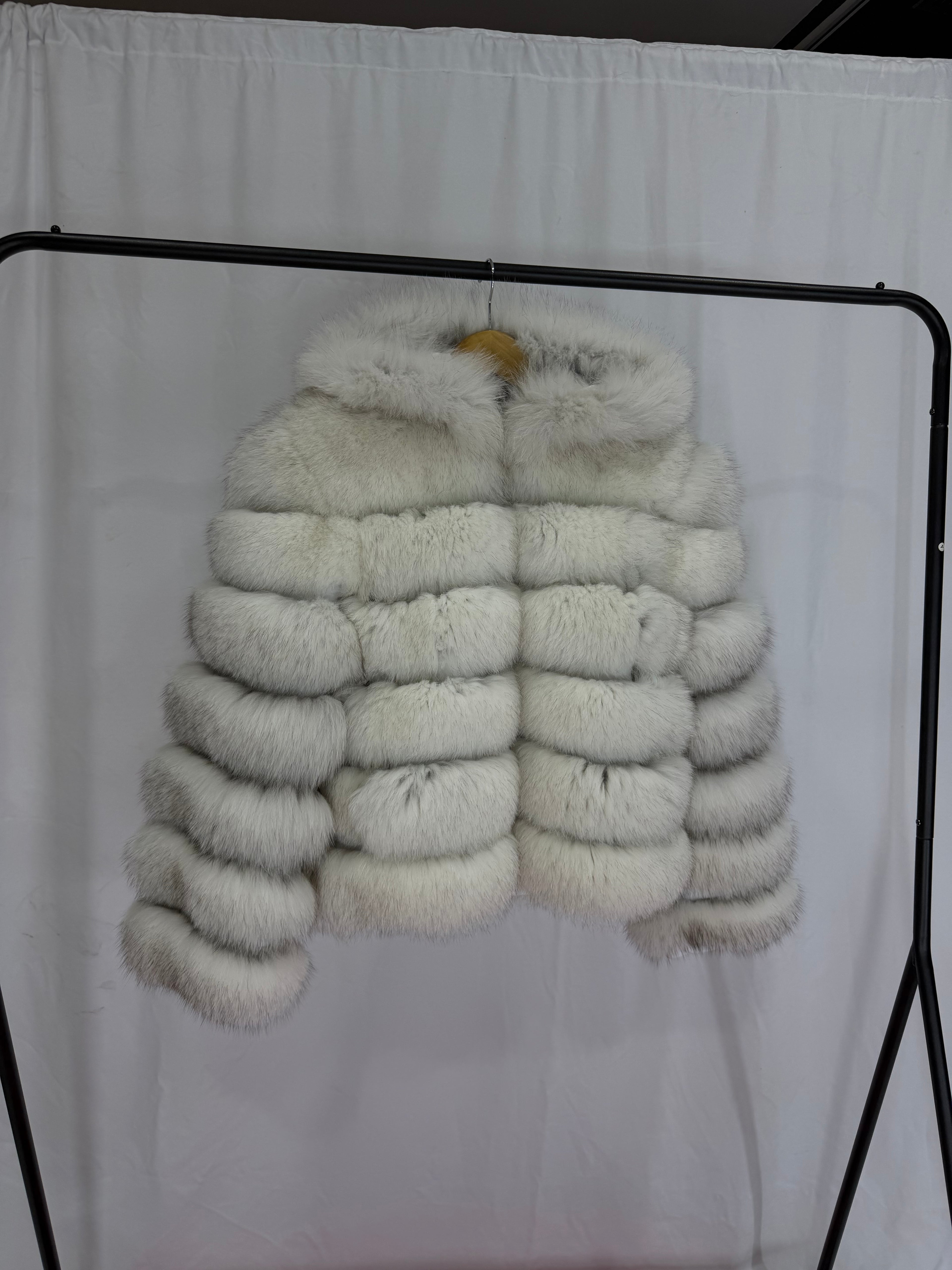 Arctic Royal White Fur Coat