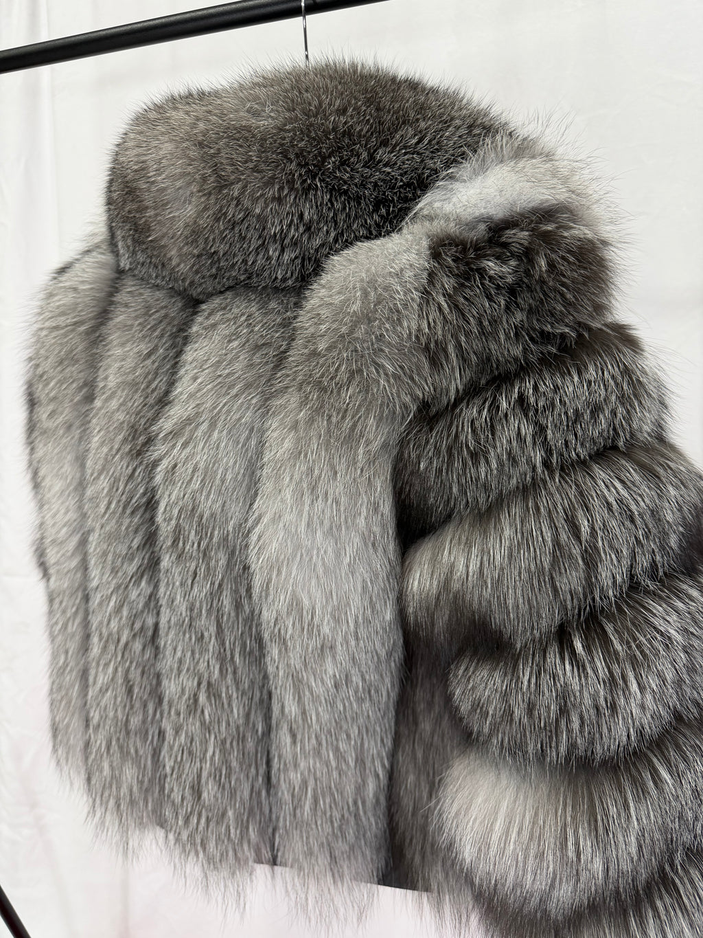 Silver Mist Natural Fur Coat