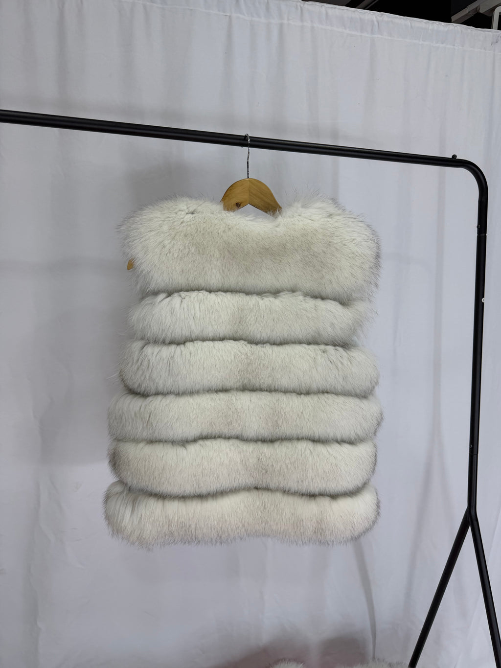 Arctic Royal White Fur Coat