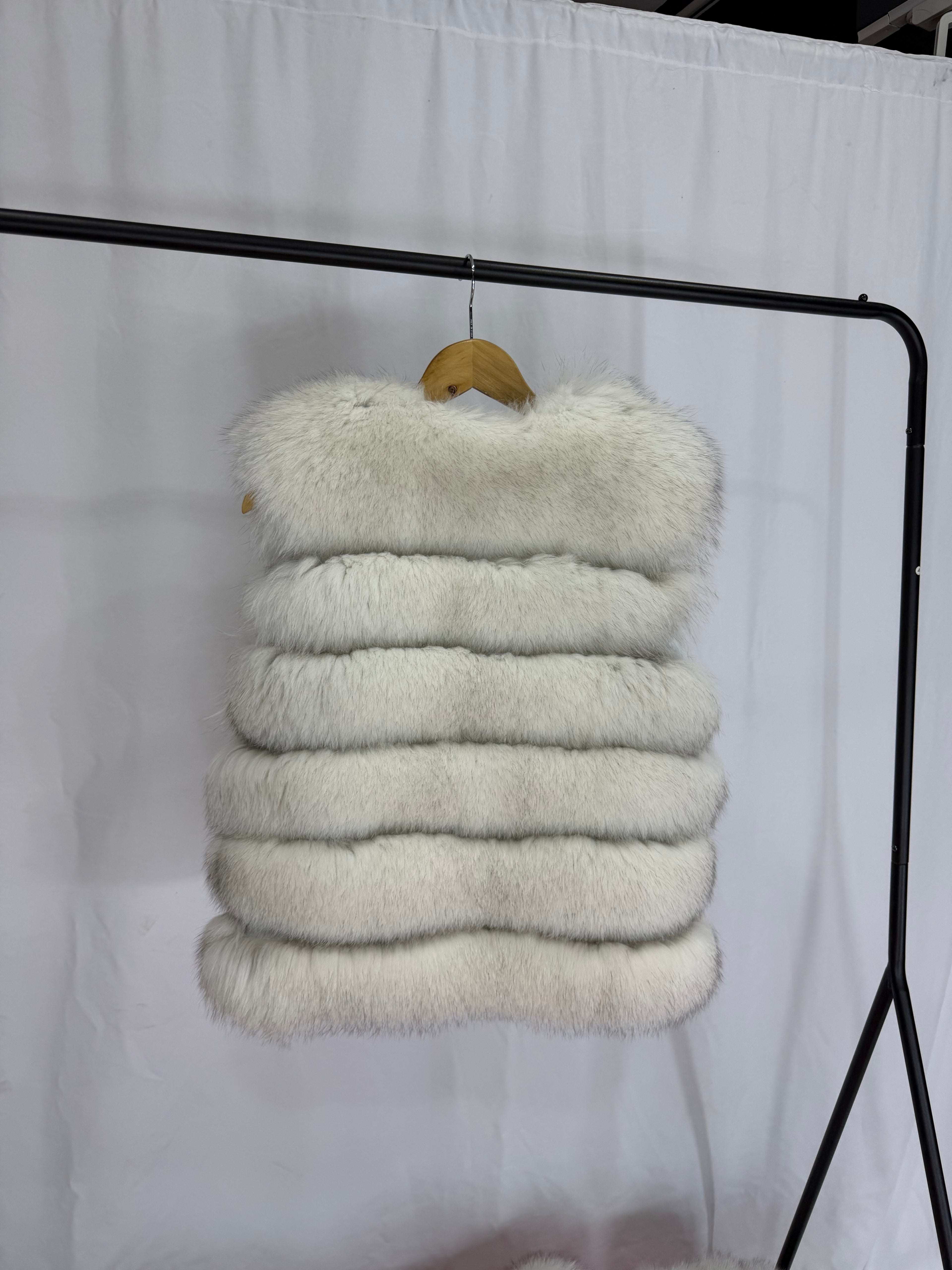 Arctic Royal White Fur Coat