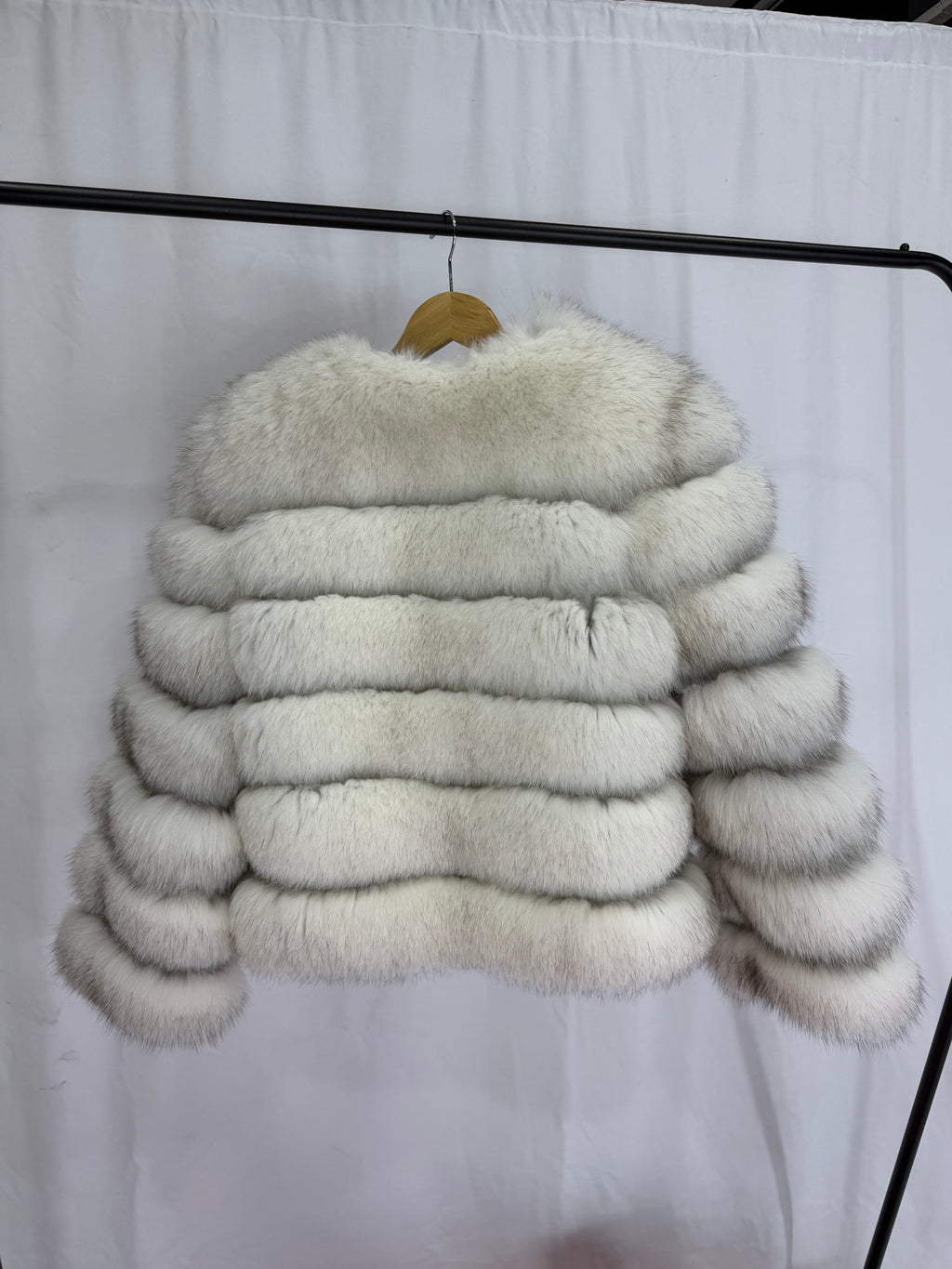 Arctic Royal White Fur Coat
